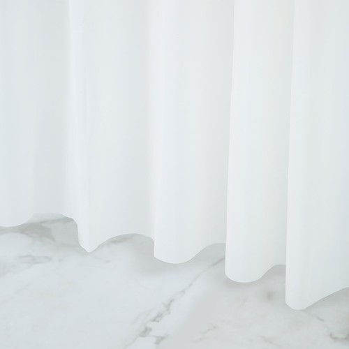 Plain Shower Curtain Mould & Mildew Resistant 180x180cm PEVA Waterproof Curtains - Picture 28 of 50