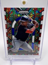 ⚾️🔥 2022 Panini Prizm Juan Soto Stained Glass Red White And Blue Prizm SP 🔥⚾️