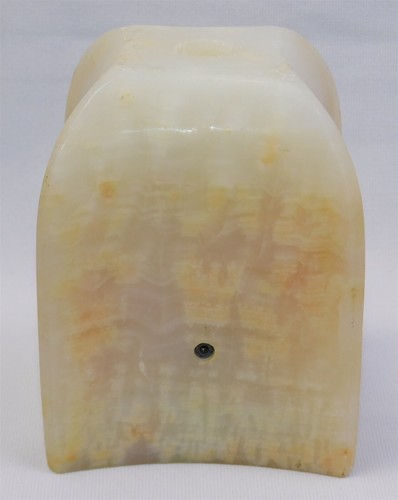 Lámpara de pie antigua de mármol crema y oro con remolino 3 piezas base y espaciadores - Imagen 10 de 14