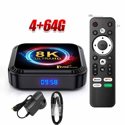 2024 Upgraded H96 X96 Smart Android 13.0 TV Box Quad Core 4 8K HD Stream Player - Picture 36 of 82