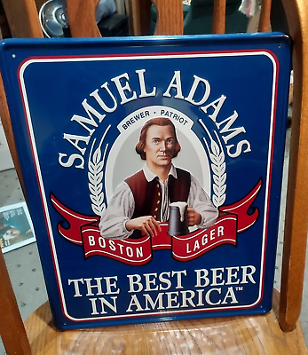 Vintage Samuel Adams Boston Lager THE BEST BEER IN AMERICA Vintage Samuel Adams Boston Lager THE BEST BEER IN AMERICA
