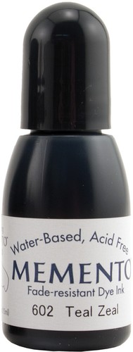 Memento Dye Ink Refill .5oz Teal Zeal