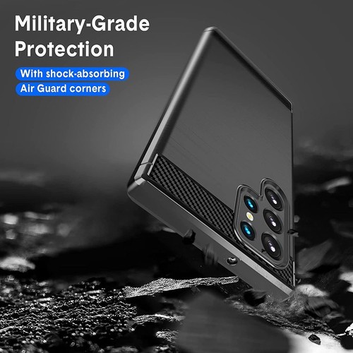 Coque Motif Carbon pour Samsung Note 20 Ultra 10 9 8 S24 S22 Plus S21 FE S20 S10 - Imagen 2 de 9