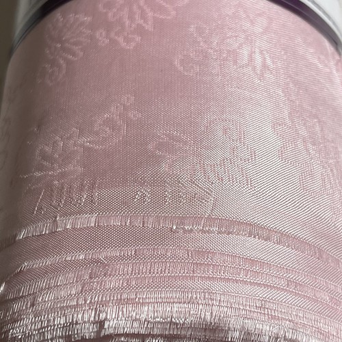 SILK, PINK FABRIC 5 Yards x 21 Inches Wide or 180 Inches x 21 Wide - Picture 5 of 13