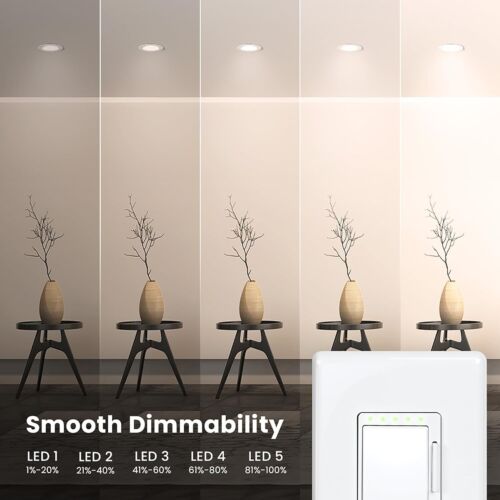 FEIT ELECTRIC DIM/WIFI Wi-Fi Smart Dimmer - White - Picture 6 of 10