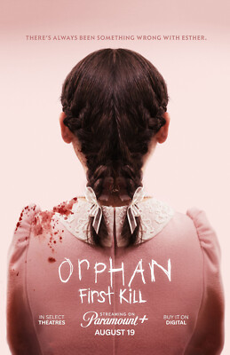 BB2716 Orphan First Kill Film By William Bell 2022 Movie Poster 11x17