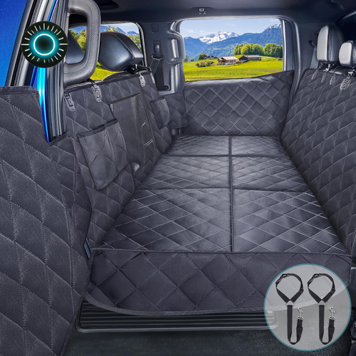 XL Dog Back Seat Extender for Truck, F150 F250 F350 Hard Bottom Dog Seat Cover W - Picture 10 of 12