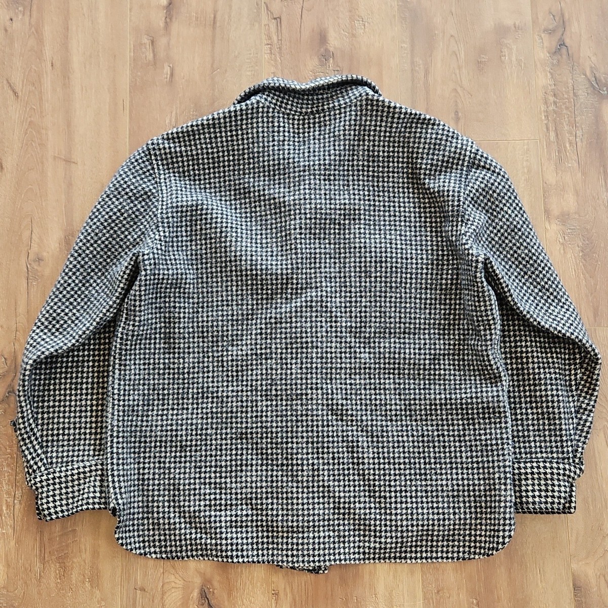 ジャケット・アウター 1930sJ.O.Ballard & Co. wool work jacket Vintage 1930s J.O. Ballard & Co Checkered Wool Mackinaw Malone