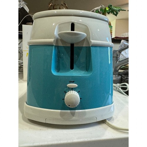 VOLKSWAGEN Mini Bus Toaster Car Truck Interior Blue AC100V - Toaster Rare Unused - Picture 2 of 10