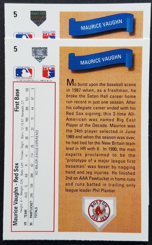 1991 Upper Deck Baseball 1990 Hockey Hologram ERROR VARIATION * You PICK CHOOSE* - Picture 4 of 226