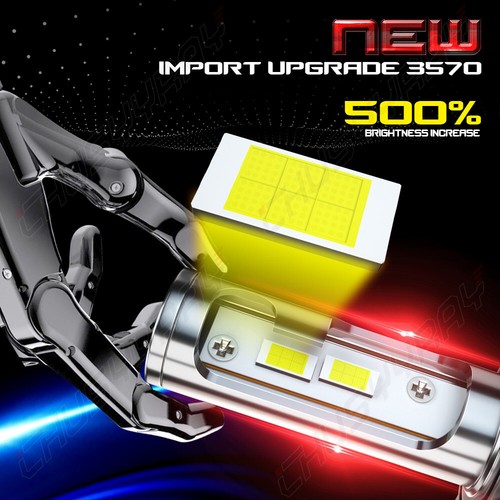 For 2011-2016 Mini Cooper Countryman LED Headlight High/Low Beam Bulbs Kit 6000K - Picture 6 of 16