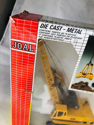 Toy Car Crane Lift Boxed Joal Die Cast Metal ra - Picture 5 of 15