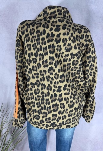 NEU Sweat Jacke LEO Damen Zipper Jacke Kontraststreifen CAMEL 38 40 42 - Bild 7 von 7