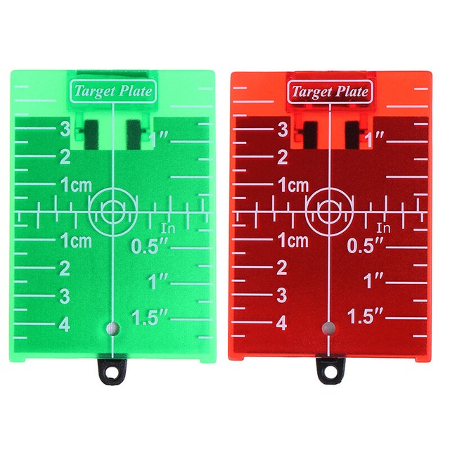 1PCS inch/cm Magnetic Laser Target Card Plate For Green/Red Laser Level-OI W L y 1PCS inch/cm Magnetic Laser Target Card Plate For Green/Red Laser Level-OI W L y