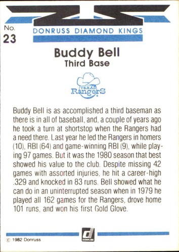 1982 DONRUSS #11 - #330 ⚾ YOU PICK YOUR FAVS 🧢 MLB BASEBALL CARDS VINTAGE - Picture 24 of 484