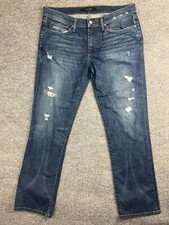 Joe's Jeans Men's W38 x L34 Distressed Blue Medium Wash Straight Leg