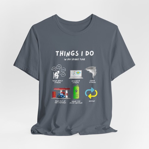 T-Shirt Wettersturmjäger für Meteorologe, Skywarn Spotter, Wetternerds - Bild 11 von 29