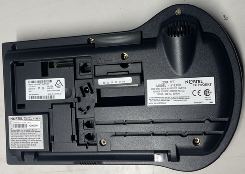 Nortel Meridian NTEX00 i2004 Czarny telefon IP z kablem i ładowarką (E24) - Zdjęcie 5 z 6