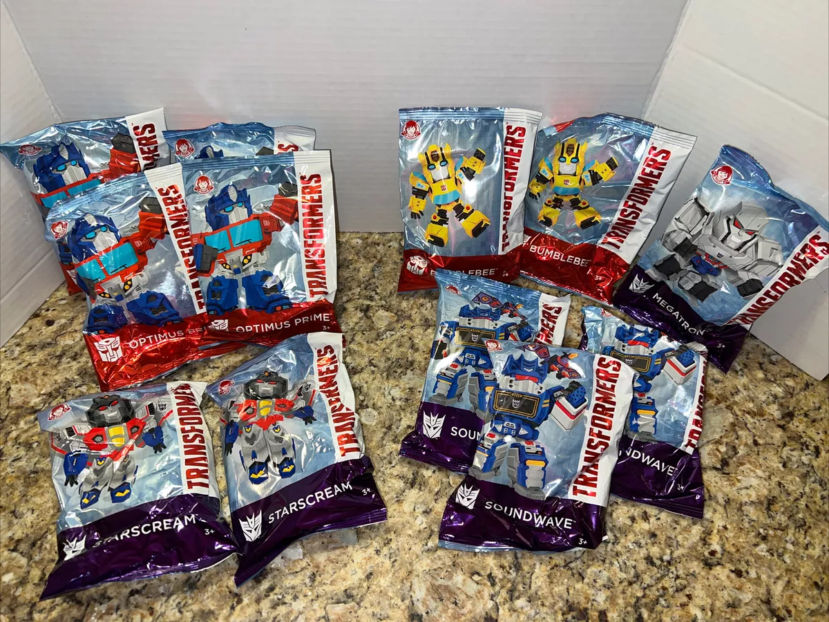 12 Transformers Wendy s Kids Meal Toys NEW In Package 2019