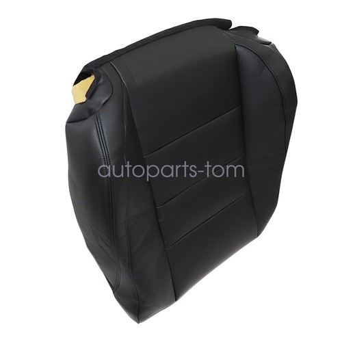 Fit For 2008 to 2012 Honda Accord Driver Side Lean Back Leather Seat Cover Black - Picture 10 of 12