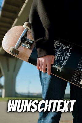 Skater eßbar Tortenbild Party Deko personalisiert Geschenk Geburtstag Skateboard