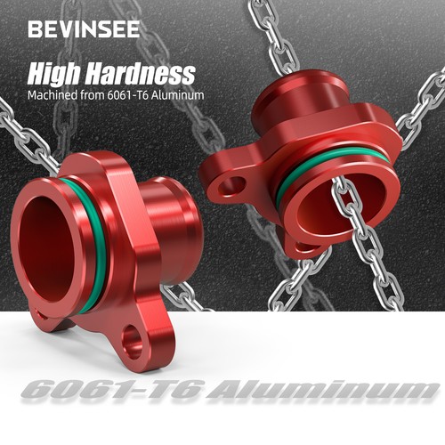 Coolant Port Flange Fitting For BMW N54 N52 N55 N20 X1 X3 X5 X4 X6 Z4 325i 335i - Picture 2 of 8