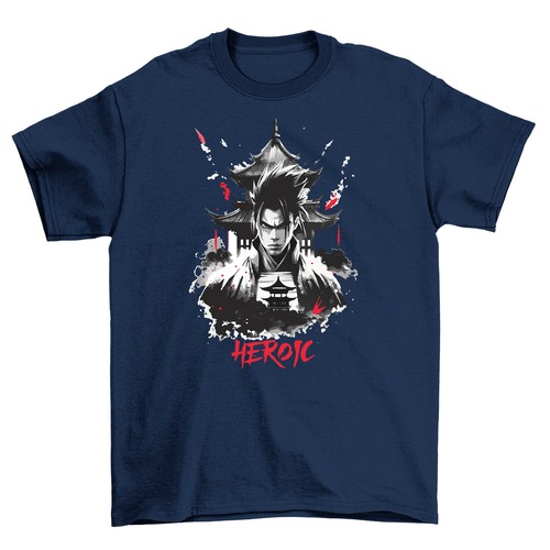 Camiseta Heroico Anime Personaje Espadachista - Desata a tu Guerrero Interior con th - Imagen 3 de 46