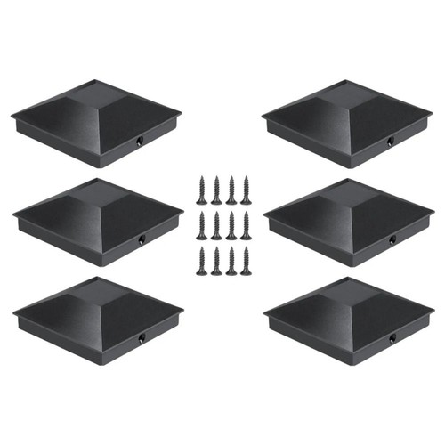 6Pcs Waterproof Fence Post Cover Replacement Fence Column Toppers Mailbox - Picture 7 of 12