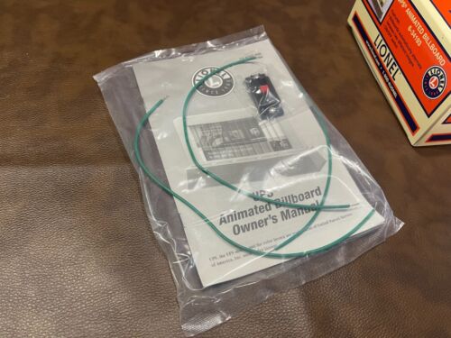 Lionel 6-34193 O Gauge UPS Animated Billboard NEW in original box - Picture 5 of 5