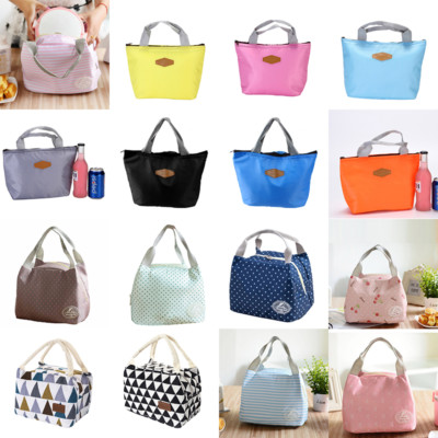 UK Children Kids Lunch Bag Insulated Cool Bag Portable Picnic Bag Lunchbox