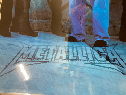 A Laminated Poster for the band Metallica - dated 2003 (93cm X 62cm) - Picture 2 of 6