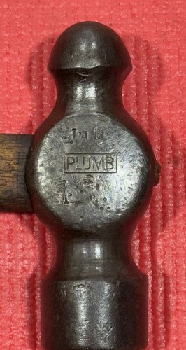 Vintage Pflaume Werkzeuge 28 Unzen KUGELHAMMER Made In USA - Bild 5 von 7