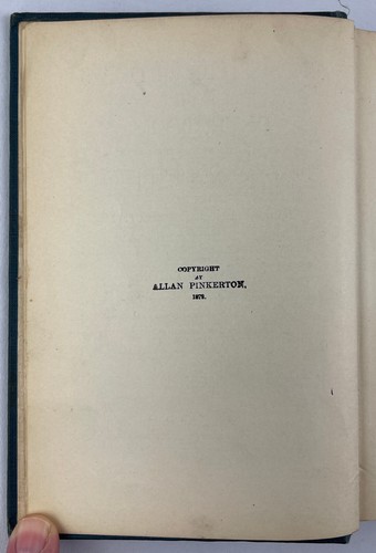 Mississippi Outlaws and Detectives, Allan Pinkerton, 1900, HC - Picture 11 of 16