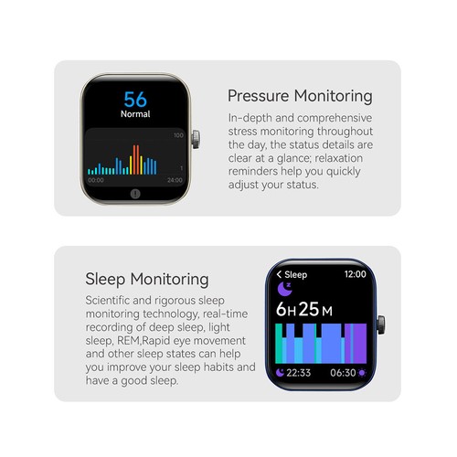 Smart Watch for Women Men for Android iOS, Alexa Built-in, 1.95" IP68 Waterproof - Picture 10 of 30