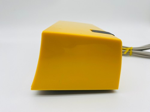 Vintage COPAL RP-200 Flip Clock Yellow Digital Alarm Japan Works w/ Box #B094-18 - Picture 6 of 14