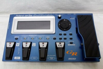 Roland GR-55 Guitar Synthesizer Effect Pedal Blue Used Roland GR-55 Guitar Synthesizer Effect Pedal Blue Used