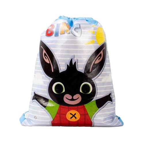 Bolso con cordón Bing Bunny P.E. Bolsa de deporte de natación escuela gimnasio - Imagen 2 de 2