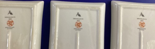 Fabienne Jouvin Paris Coleccionable Raro Porcelana Trío De Bandeja de Henry Pu. Nuevo - Imagen 4 de 9