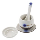 1 Set Japanese Style Ceramic Bowl Creative Underglaze Steamed Bowl