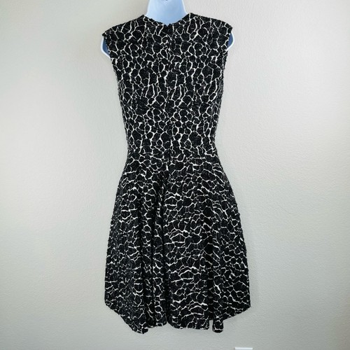 Cushnie et Ochs schwarz Wolle Jacquard tief V A-Linie Minikleid 2 Neu mit Etikett UVP $ 1650 - Bild 18 von 18