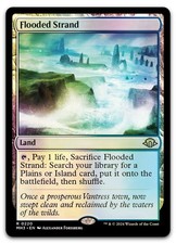 Flooded Strand #220 (Foil) (NM) Modern Horizons 3 MH3 Magic MTG
