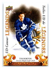 2022-23 UD TIM HORTONS LEGENDS CANVAS LEGENDS INSERT CARDS U PICK - FINISH SET
