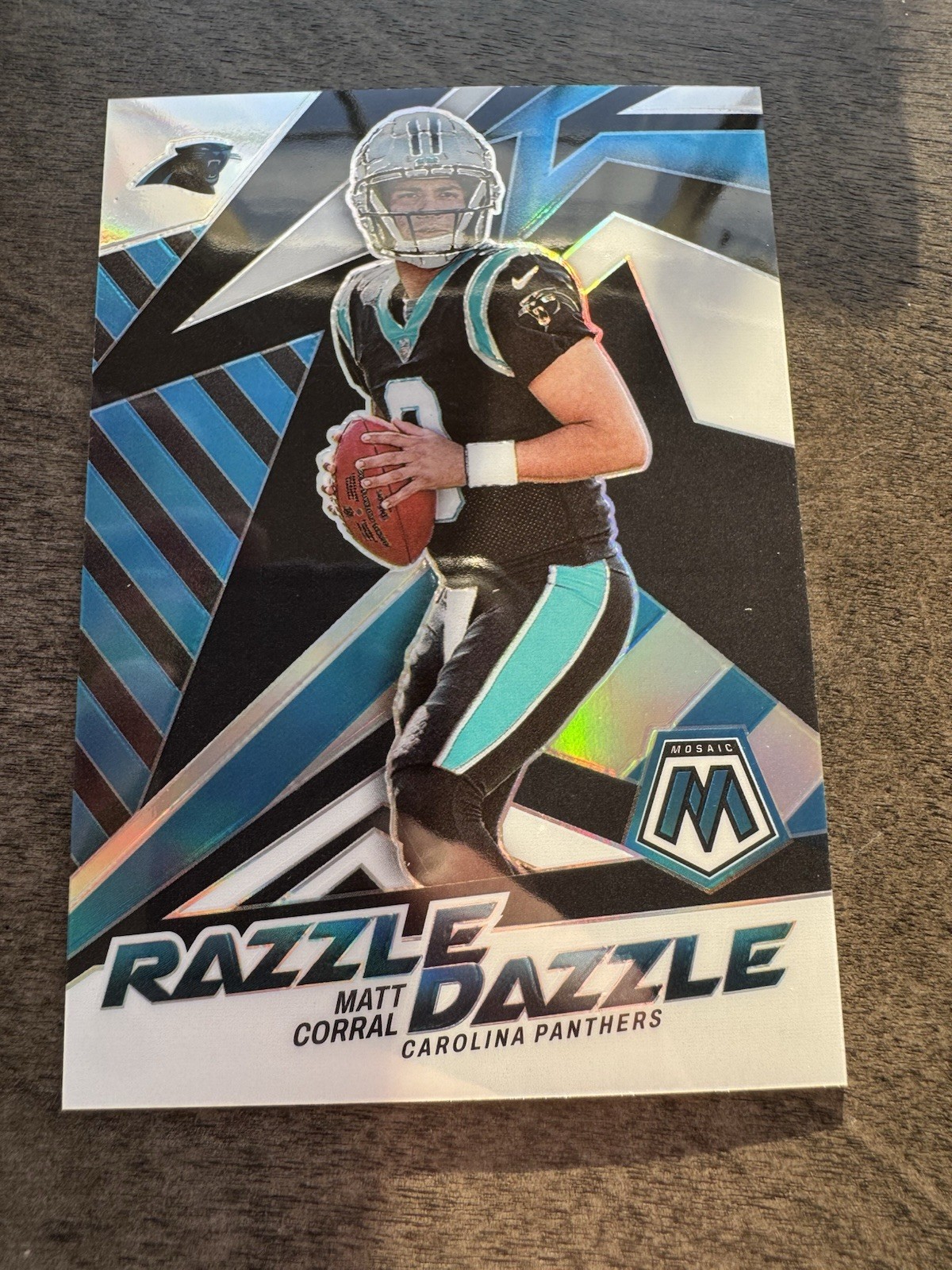 2022 Panini Mosaic Matt Corral Razzle Dazzle #RD-20 SSP Case Hit Rookie RC