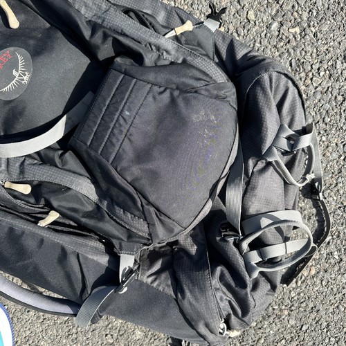 Osprey Waypoint 85 Rucksack schwarz Wandern Bergsteigen Abenteuer Gepäck - Bild 3 von 9