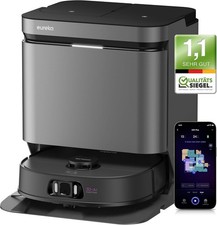 EUREKA J15 Pro Ultra Saugroboter Wischfunktion, Selbstreinig, 75°C Wasser 8 in 1