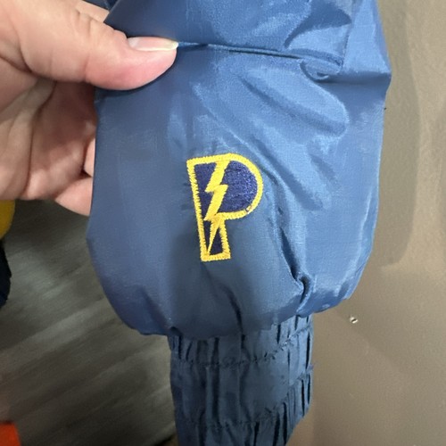 Vintage Michigan Wolverines Pro Player 90s Puffer & Windbreaker Sz XL Jacket - Picture 13 of 22