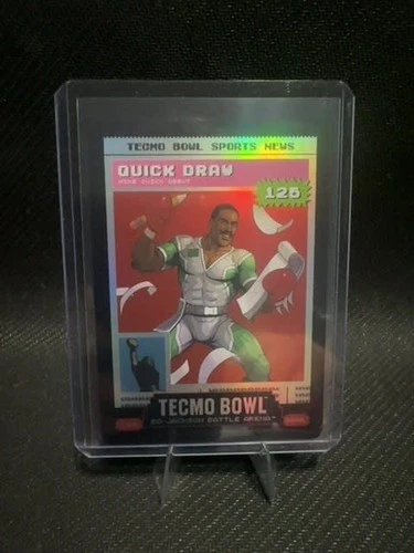 2026 Bo Jackson Battle Arena Quick Draw (Mike Quick) Brawl Tecmo News #N719