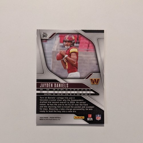 2024 Panini Prizm NFL Lot Jayden Daniels Penix Nabers Rookies & Inserts Silvers - Picture 9 of 17