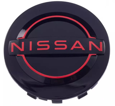 Genuine OEM Nissan PRO 4 X Black Red Wheel Center Cap 40342