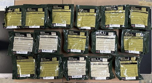 Norwegische Arktische Trockenration MRE POSTEN mit 16 Mahlzeiten